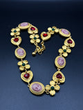 GOLD HEARTS NECKLACE