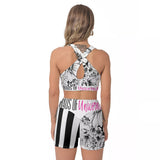 All-Over Print Women's Sports Bra Suit