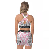 All-Over Print Women's Sports Bra Suit